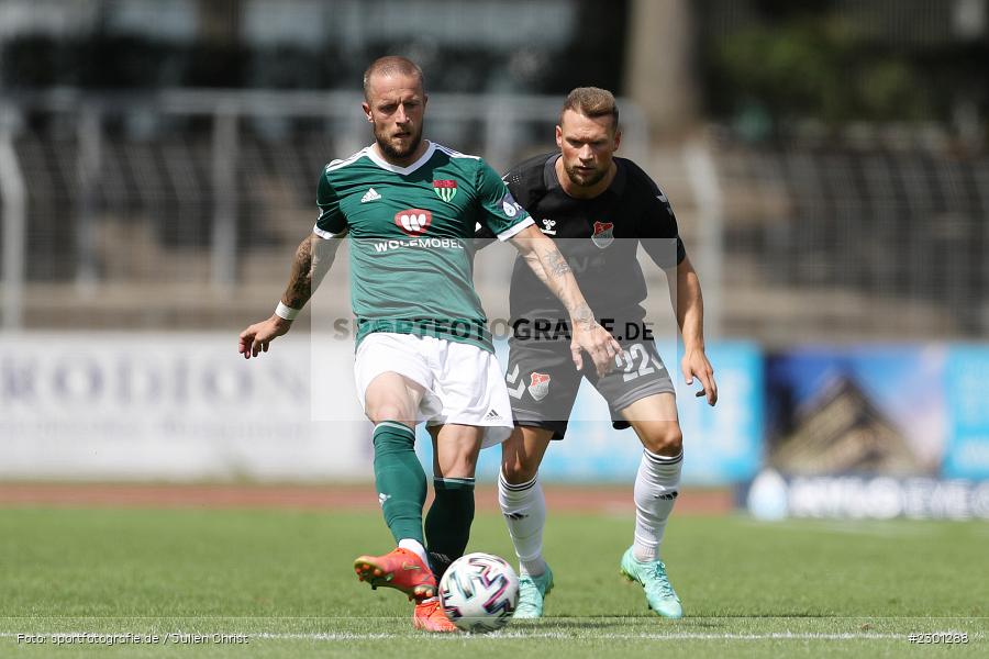 Daniel Adlung, Willy-Sachs-Stadion, Schweinfurt, 31.07.2021, BFV, sport, action, Fussball, Deutschland, Juli 2021, Regionalliga Bayern, Saison 2021/2022, TSV, FC05, TSV Aubstadt, 1. FC Schweinfurt 05 - Bild-ID: 2301288