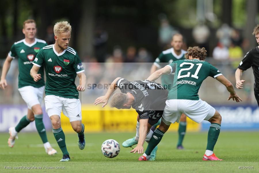 Patrick Hofmann, Willy-Sachs-Stadion, Schweinfurt, 31.07.2021, BFV, sport, action, Fussball, Deutschland, Juli 2021, Regionalliga Bayern, Saison 2021/2022, TSV, FC05, TSV Aubstadt, 1. FC Schweinfurt 05 - Bild-ID: 2301301 Patrick Hofmann, Willy-Sachs-Stadion, Schweinfurt, 31.07.2021, BFV, sport, action, Fussball, Deutschland, Juli 2021, Regionalliga Bayern, Saison 2021/2022, TSV, FC05, TSV Aubstadt, 1. FC Schweinfurt 05 - Bild-ID: 2301301