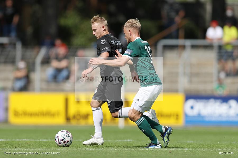 Jens Trunk, Willy-Sachs-Stadion, Schweinfurt, 31.07.2021, BFV, sport, action, Fussball, Deutschland, Juli 2021, Regionalliga Bayern, Saison 2021/2022, TSV, FC05, TSV Aubstadt, 1. FC Schweinfurt 05 - Bild-ID: 2301318