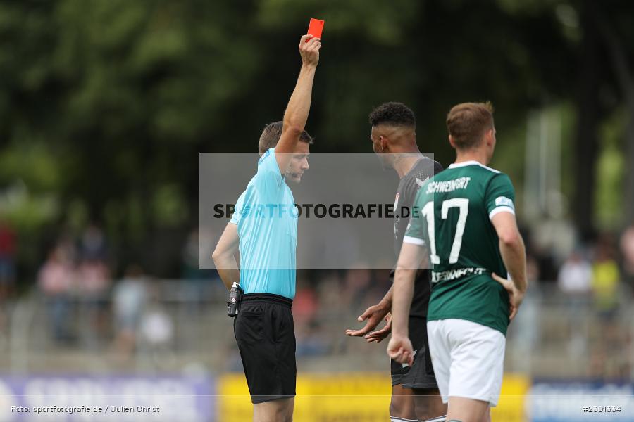 Michael Dellinger, Gelb Rot, Jürgen Steckermeier, Willy-Sachs-Stadion, Schweinfurt, 31.07.2021, BFV, sport, action, Fussball, Deutschland, Juli 2021, Regionalliga Bayern, Saison 2021/2022, TSV, FC05, TSV Aubstadt, 1. FC Schweinfurt 05 - Bild-ID: 2301334 Michael Dellinger, Gelb Rot, Jürgen Steckermeier, Willy-Sachs-Stadion, Schweinfurt, 31.07.2021, BFV, sport, action, Fussball, Deutschland, Juli 2021, Regionalliga Bayern, Saison 2021/2022, TSV, FC05, TSV Aubstadt, 1. FC Schweinfurt 05 - Bild-ID: 2301334