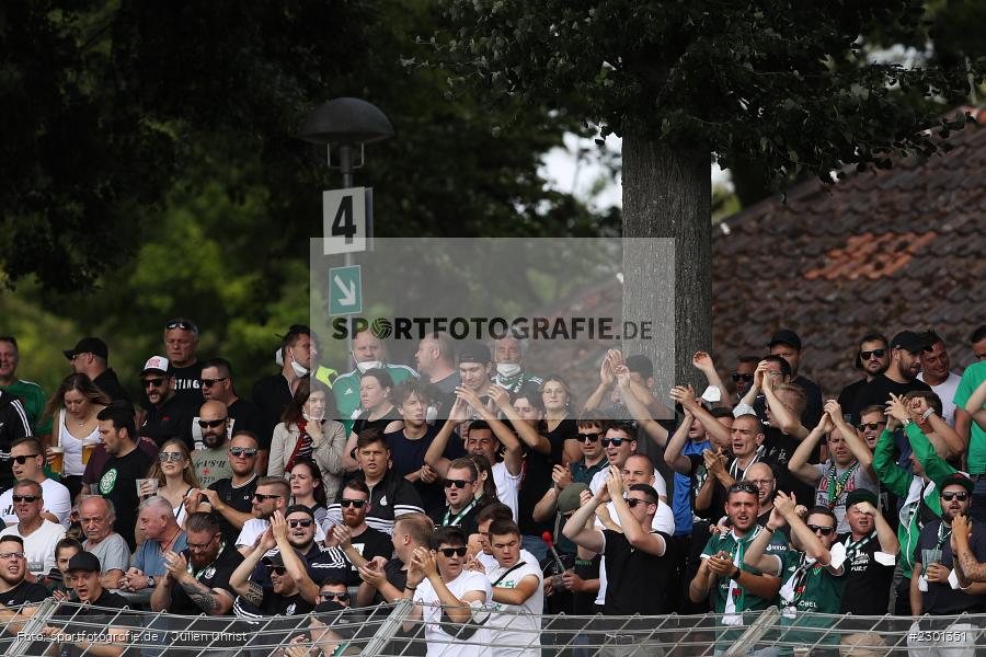 Schnüdel, Fans, Willy-Sachs-Stadion, Schweinfurt, 31.07.2021, BFV, sport, action, Fussball, Deutschland, Juli 2021, Regionalliga Bayern, Saison 2021/2022, TSV, FC05, TSV Aubstadt, 1. FC Schweinfurt 05 - Bild-ID: 2301351