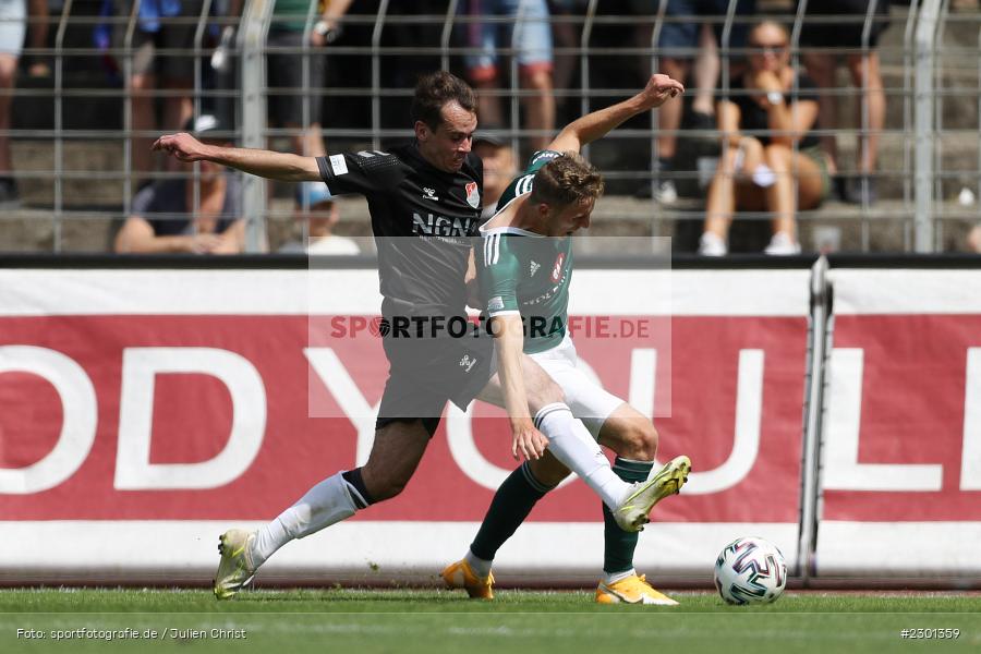 Marcel Volkmuth, Willy-Sachs-Stadion, Schweinfurt, 31.07.2021, BFV, sport, action, Fussball, Deutschland, Juli 2021, Regionalliga Bayern, Saison 2021/2022, TSV, FC05, TSV Aubstadt, 1. FC Schweinfurt 05 - Bild-ID: 2301359