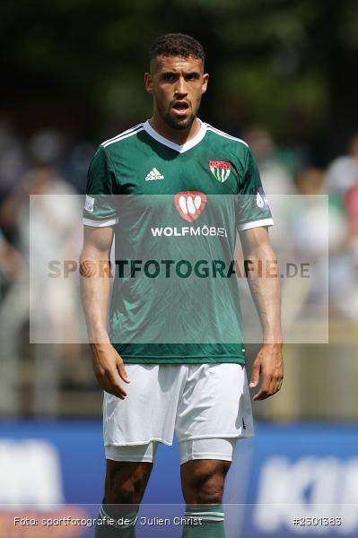 Lamar Yarbrough, Willy-Sachs-Stadion, Schweinfurt, 31.07.2021, BFV, sport, action, Fussball, Deutschland, Juli 2021, Regionalliga Bayern, Saison 2021/2022, TSV, FC05, TSV Aubstadt, 1. FC Schweinfurt 05 - Bild-ID: 2301383