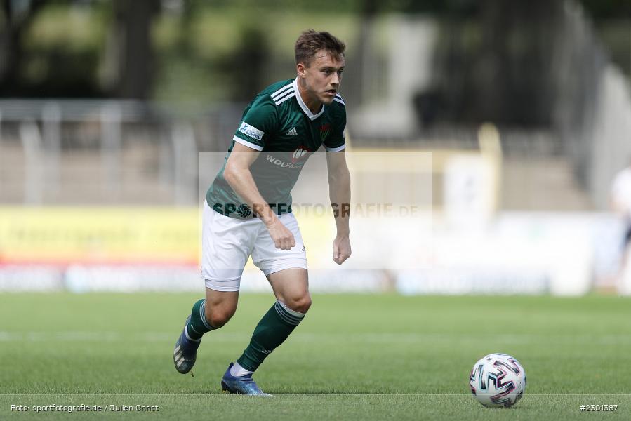 Thomas Haas, Willy-Sachs-Stadion, Schweinfurt, 31.07.2021, BFV, sport, action, Fussball, Deutschland, Juli 2021, Regionalliga Bayern, Saison 2021/2022, TSV, FC05, TSV Aubstadt, 1. FC Schweinfurt 05 - Bild-ID: 2301387