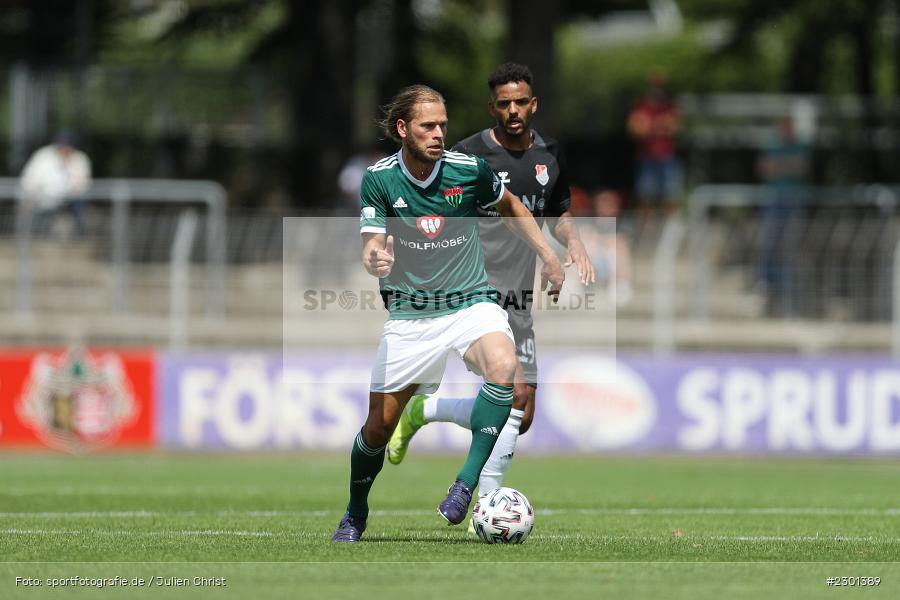 Kristian Böhnlein, Willy-Sachs-Stadion, Schweinfurt, 31.07.2021, BFV, sport, action, Fussball, Deutschland, Juli 2021, Regionalliga Bayern, Saison 2021/2022, TSV, FC05, TSV Aubstadt, 1. FC Schweinfurt 05 - Bild-ID: 2301389