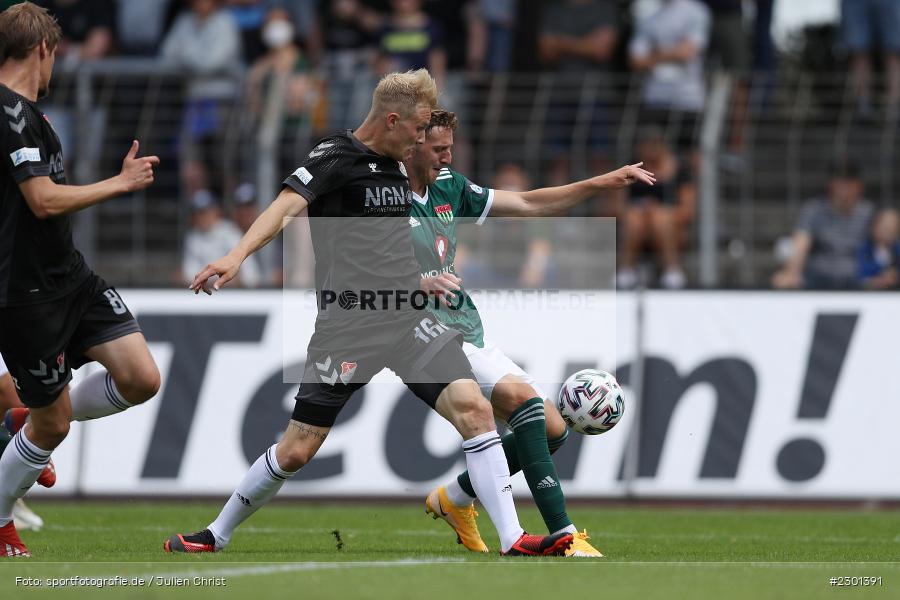 Steffen Behr, Willy-Sachs-Stadion, Schweinfurt, 31.07.2021, BFV, sport, action, Fussball, Deutschland, Juli 2021, Regionalliga Bayern, Saison 2021/2022, TSV, FC05, TSV Aubstadt, 1. FC Schweinfurt 05 - Bild-ID: 2301391