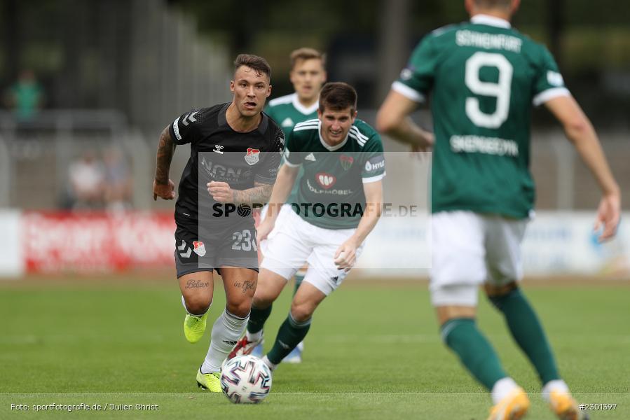 Ingo Feser, Willy-Sachs-Stadion, Schweinfurt, 31.07.2021, BFV, sport, action, Fussball, Deutschland, Juli 2021, Regionalliga Bayern, Saison 2021/2022, TSV, FC05, TSV Aubstadt, 1. FC Schweinfurt 05 - Bild-ID: 2301397