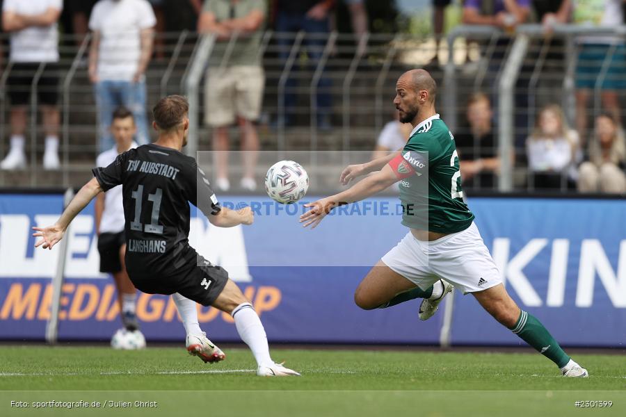 Adam Jabiri, Willy-Sachs-Stadion, Schweinfurt, 31.07.2021, BFV, sport, action, Fussball, Deutschland, Juli 2021, Regionalliga Bayern, Saison 2021/2022, TSV, FC05, TSV Aubstadt, 1. FC Schweinfurt 05 - Bild-ID: 2301399