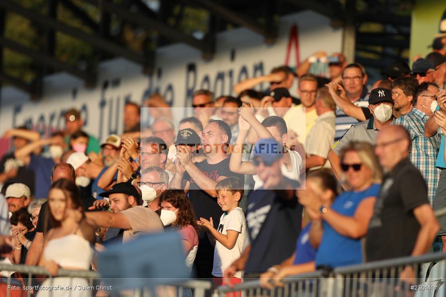 Fans, Stadion am Schönbusch, Aschaffenburg, 30.07.2021, BFV, sport, action, Fussball, Deutschland, Juli 2021, Regionalliga Bayern, Saison 2021/2022, SGF, SVA01, SpVgg Greuther Fürth II, SV Viktoria Aschaffenburg - Bild-ID: 2301416 Fans, Stadion am Schönbusch, Aschaffenburg, 30.07.2021, BFV, sport, action, Fussball, Deutschland, Juli 2021, Regionalliga Bayern, Saison 2021/2022, SGF, SVA01, SpVgg Greuther Fürth II, SV Viktoria Aschaffenburg - Bild-ID: 2301416
