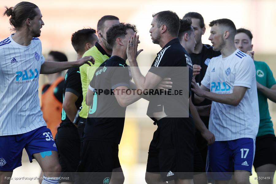 Lukas Ahrend, Stadion am Schönbusch, Aschaffenburg, 30.07.2021, BFV, sport, action, Fussball, Deutschland, Juli 2021, Regionalliga Bayern, Saison 2021/2022, SGF, SVA01, SpVgg Greuther Fürth II, SV Viktoria Aschaffenburg - Bild-ID: 2301419