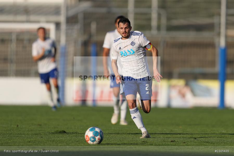 Daniel Cheron, Stadion am Schönbusch, Aschaffenburg, 30.07.2021, BFV, sport, action, Fussball, Deutschland, Juli 2021, Regionalliga Bayern, Saison 2021/2022, SGF, SVA01, SpVgg Greuther Fürth II, SV Viktoria Aschaffenburg - Bild-ID: 2301435