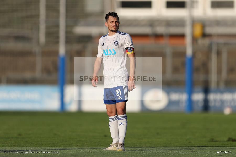 Daniel Cheron, Stadion am Schönbusch, Aschaffenburg, 30.07.2021, BFV, sport, action, Fussball, Deutschland, Juli 2021, Regionalliga Bayern, Saison 2021/2022, SGF, SVA01, SpVgg Greuther Fürth II, SV Viktoria Aschaffenburg - Bild-ID: 2301437