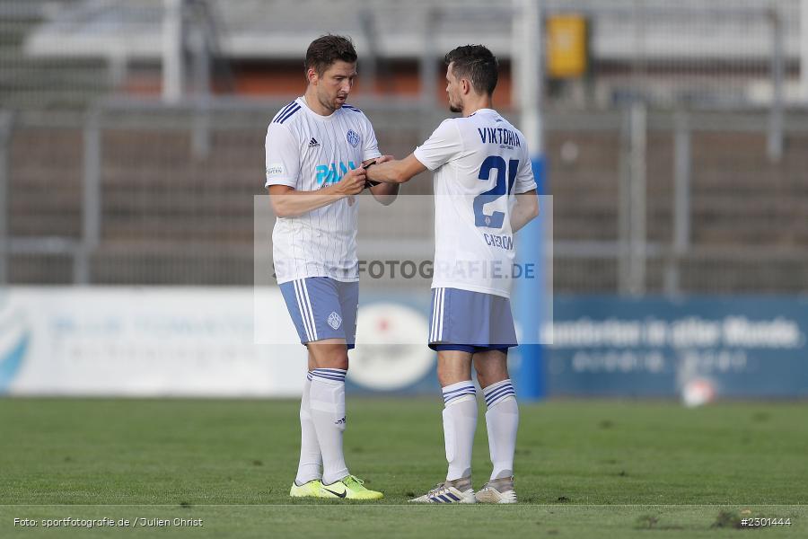 Benjamin Baier, Stadion am Schönbusch, Aschaffenburg, 30.07.2021, BFV, sport, action, Fussball, Deutschland, Juli 2021, Regionalliga Bayern, Saison 2021/2022, SGF, SVA01, SpVgg Greuther Fürth II, SV Viktoria Aschaffenburg - Bild-ID: 2301444