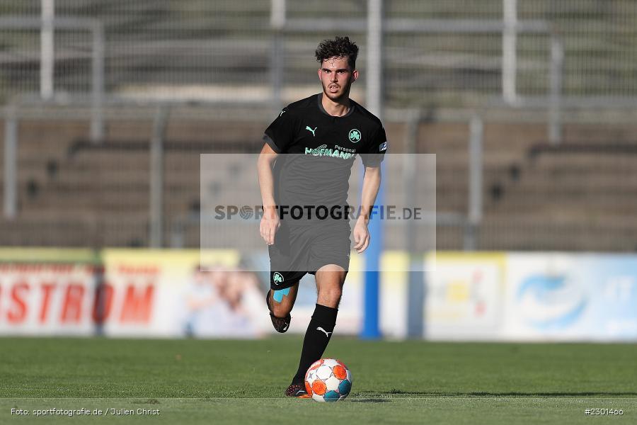 Matthias Löblein, Stadion am Schönbusch, Aschaffenburg, 30.07.2021, BFV, sport, action, Fussball, Deutschland, Juli 2021, Regionalliga Bayern, Saison 2021/2022, SGF, SVA01, SpVgg Greuther Fürth II, SV Viktoria Aschaffenburg - Bild-ID: 2301466