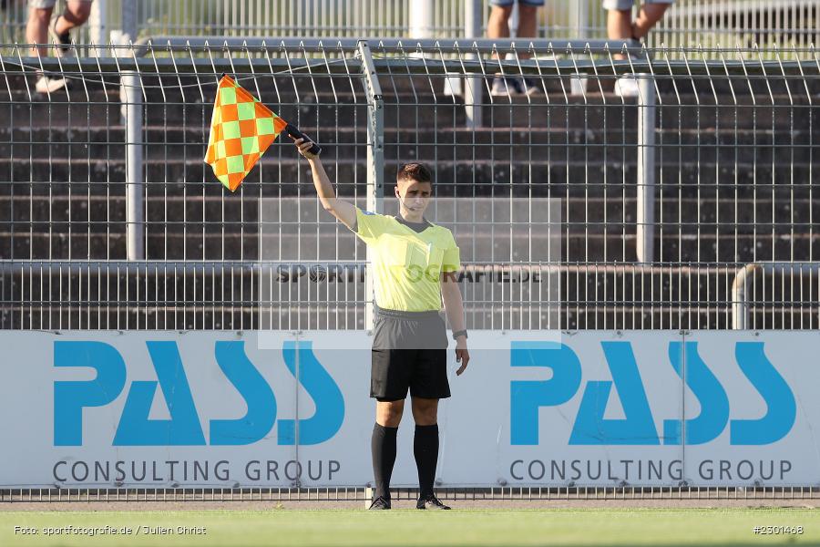 Fabian Gratzke, Stadion am Schönbusch, Aschaffenburg, 30.07.2021, BFV, sport, action, Fussball, Deutschland, Juli 2021, Regionalliga Bayern, Saison 2021/2022, SGF, SVA01, SpVgg Greuther Fürth II, SV Viktoria Aschaffenburg - Bild-ID: 2301468
