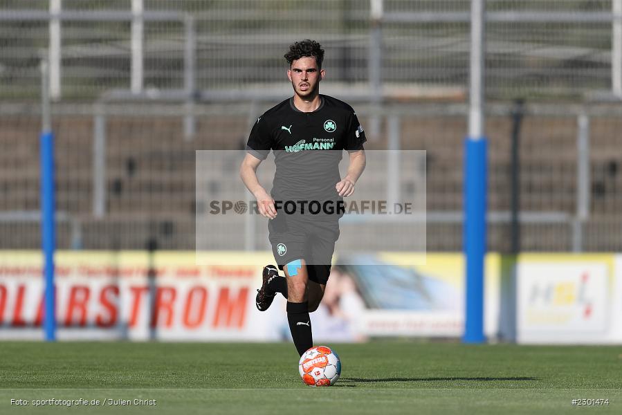 Matthias Löblein, Stadion am Schönbusch, Aschaffenburg, 30.07.2021, BFV, sport, action, Fussball, Deutschland, Juli 2021, Regionalliga Bayern, Saison 2021/2022, SGF, SVA01, SpVgg Greuther Fürth II, SV Viktoria Aschaffenburg - Bild-ID: 2301474 Matthias Löblein, Stadion am Schönbusch, Aschaffenburg, 30.07.2021, BFV, sport, action, Fussball, Deutschland, Juli 2021, Regionalliga Bayern, Saison 2021/2022, SGF, SVA01, SpVgg Greuther Fürth II, SV Viktoria Aschaffenburg - Bild-ID: 2301474