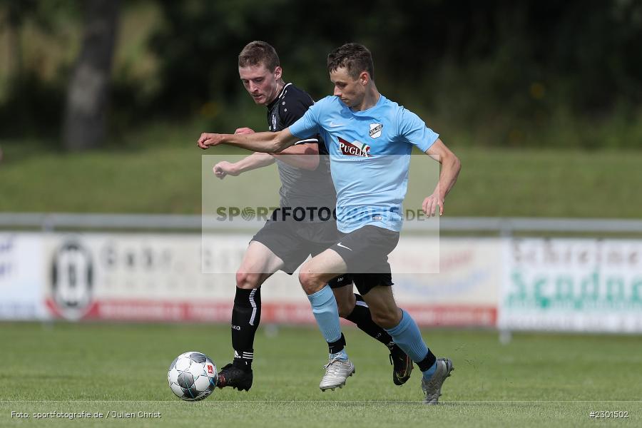 Marcel Trebeß, Sportplatz, Retzbach, 01.08.2021, BFV, sport, action, Fussball, Deutschland, August 2021, Kreisliga Würzburg, Saison 2021/2022, FVS, TSV, FV Steinfeld/Hausen-Rohrbach, TSV Retzbach - Bild-ID: 2301502