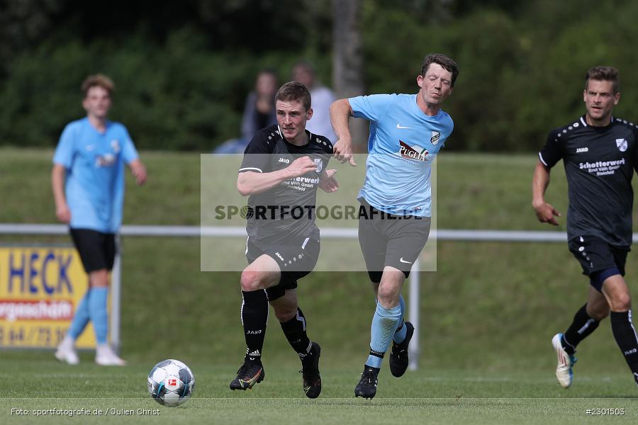 Marcel Trebeß, Sportplatz, Retzbach, 01.08.2021, BFV, sport, action, Fussball, Deutschland, August 2021, Kreisliga Würzburg, Saison 2021/2022, FVS, TSV, FV Steinfeld/Hausen-Rohrbach, TSV Retzbach - Bild-ID: 2301503