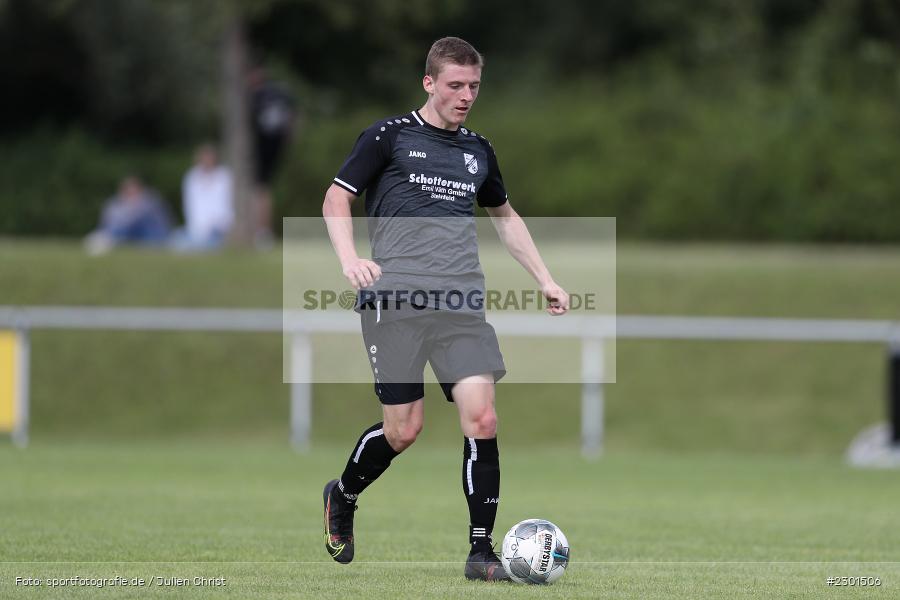 Marcel Trebeß, Sportplatz, Retzbach, 01.08.2021, BFV, sport, action, Fussball, Deutschland, August 2021, Kreisliga Würzburg, Saison 2021/2022, FVS, TSV, FV Steinfeld/Hausen-Rohrbach, TSV Retzbach - Bild-ID: 2301506