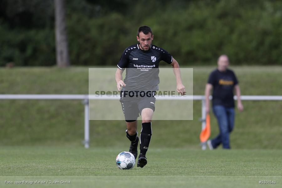 Uwe Ebert, Sportplatz, Retzbach, 01.08.2021, BFV, sport, action, Fussball, Deutschland, August 2021, Kreisliga Würzburg, Saison 2021/2022, FVS, TSV, FV Steinfeld/Hausen-Rohrbach, TSV Retzbach - Bild-ID: 2301542