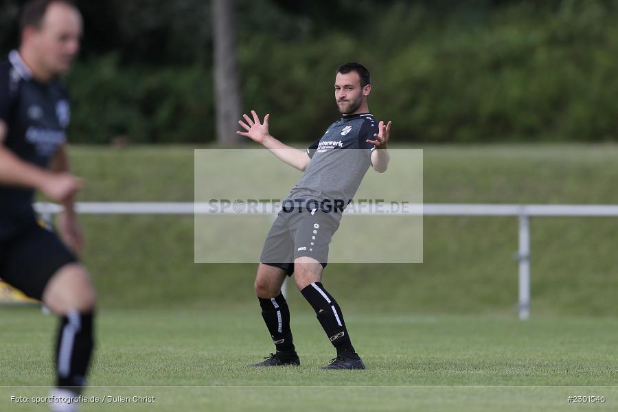 Uwe Ebert, Sportplatz, Retzbach, 01.08.2021, BFV, sport, action, Fussball, Deutschland, August 2021, Kreisliga Würzburg, Saison 2021/2022, FVS, TSV, FV Steinfeld/Hausen-Rohrbach, TSV Retzbach - Bild-ID: 2301546