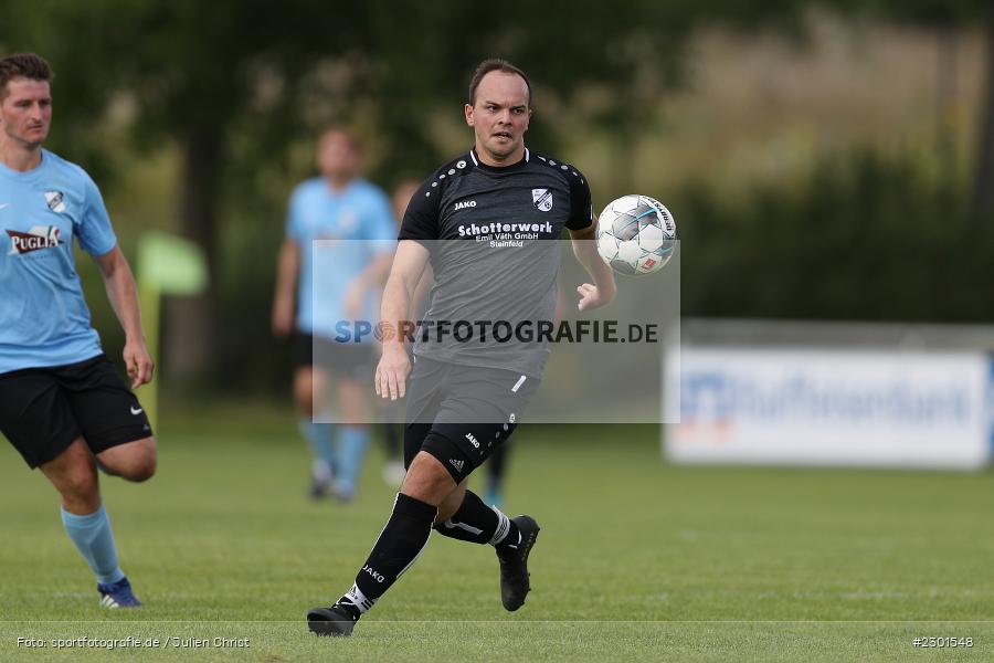 Marcel Möhler, Sportplatz, Retzbach, 01.08.2021, BFV, sport, action, Fussball, Deutschland, August 2021, Kreisliga Würzburg, Saison 2021/2022, FVS, TSV, FV Steinfeld/Hausen-Rohrbach, TSV Retzbach - Bild-ID: 2301548