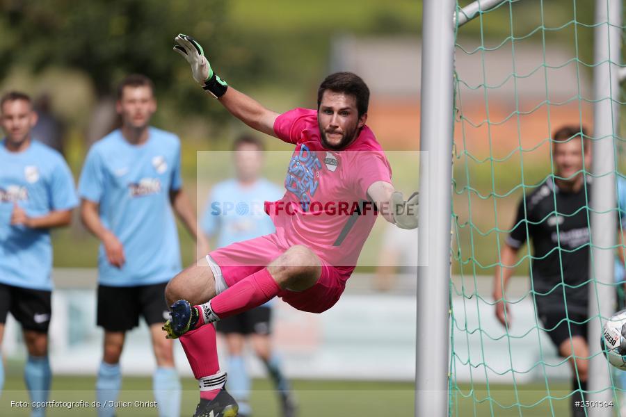 Tor, Maximilian Müller, Sportplatz, Retzbach, 01.08.2021, BFV, sport, action, Fussball, Deutschland, August 2021, Kreisliga Würzburg, Saison 2021/2022, FVS, TSV, FV Steinfeld/Hausen-Rohrbach, TSV Retzbach - Bild-ID: 2301564