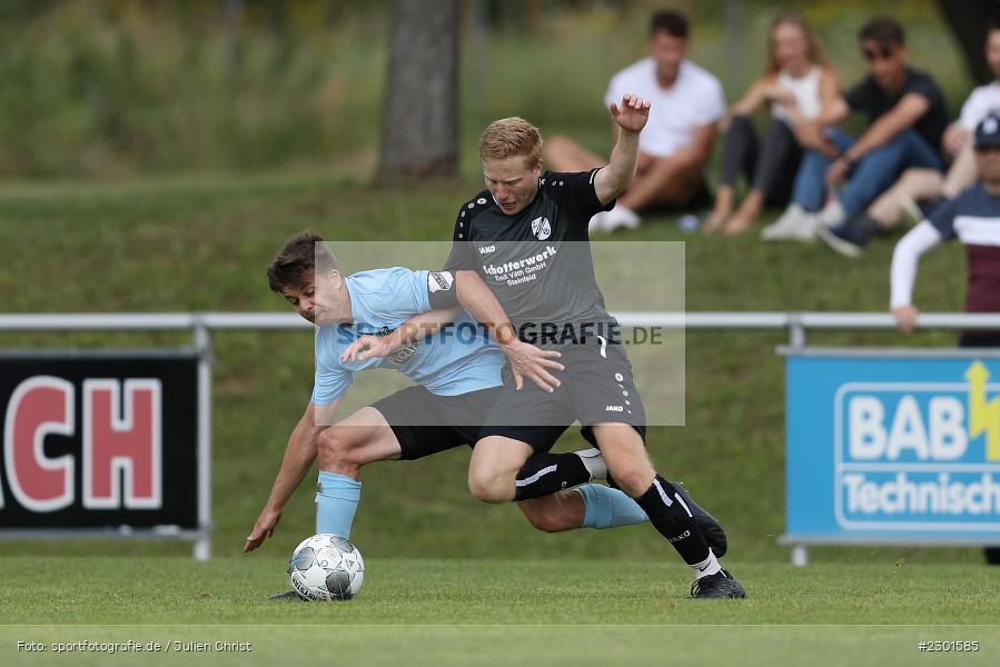 Dominik Hehrlein, Sportplatz, Retzbach, 01.08.2021, BFV, sport, action, Fussball, Deutschland, August 2021, Kreisliga Würzburg, Saison 2021/2022, FVS, TSV, FV Steinfeld/Hausen-Rohrbach, TSV Retzbach - Bild-ID: 2301585