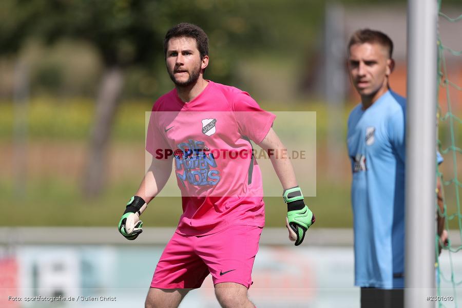 Torwart, Maximilian Müller, Sportplatz, Retzbach, 01.08.2021, BFV, sport, action, Fussball, Deutschland, August 2021, Kreisliga Würzburg, Saison 2021/2022, FVS, TSV, FV Steinfeld/Hausen-Rohrbach, TSV Retzbach - Bild-ID: 2301610