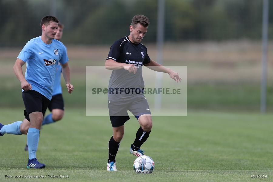Christian Riedmann, Sportplatz, Retzbach, 01.08.2021, BFV, sport, action, Fussball, Deutschland, August 2021, Kreisliga Würzburg, Saison 2021/2022, FVS, TSV, FV Steinfeld/Hausen-Rohrbach, TSV Retzbach - Bild-ID: 2301624