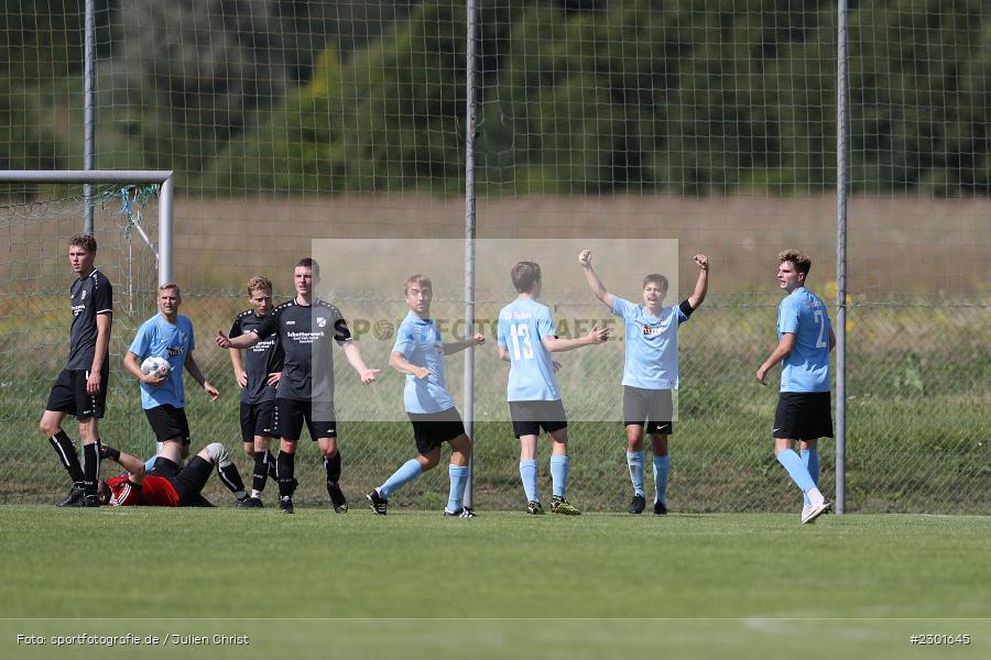 Abseits, Dominik Hehrlein, Sportplatz, Retzbach, 01.08.2021, BFV, sport, action, Fussball, Deutschland, August 2021, Kreisliga Würzburg, Saison 2021/2022, FVS, TSV, FV Steinfeld/Hausen-Rohrbach, TSV Retzbach - Bild-ID: 2301645
