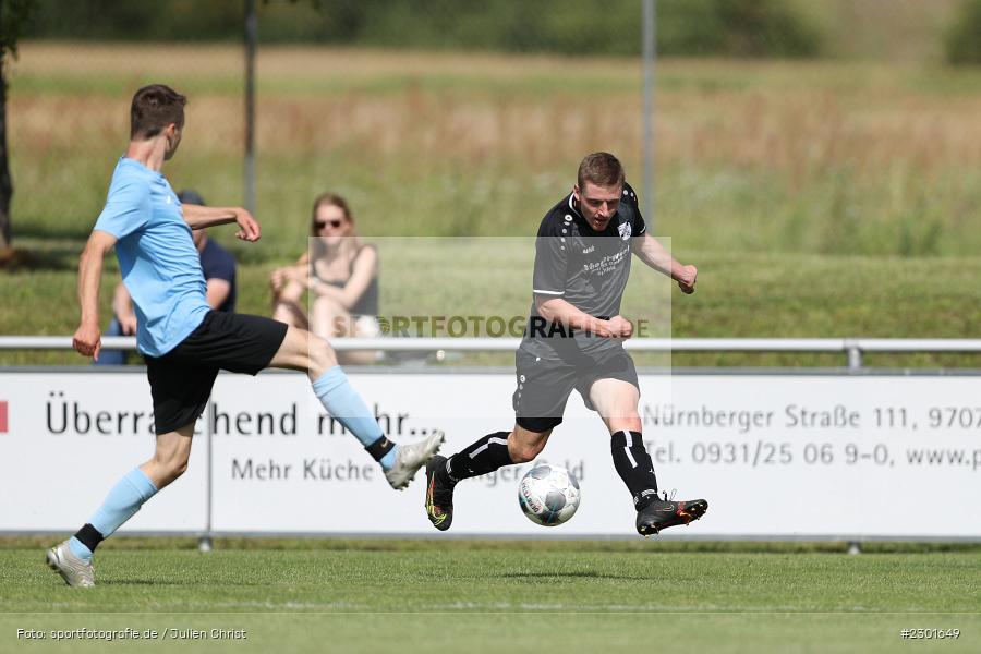 Marcel Trebeß, Sportplatz, Retzbach, 01.08.2021, BFV, sport, action, Fussball, Deutschland, August 2021, Kreisliga Würzburg, Saison 2021/2022, FVS, TSV, FV Steinfeld/Hausen-Rohrbach, TSV Retzbach - Bild-ID: 2301649