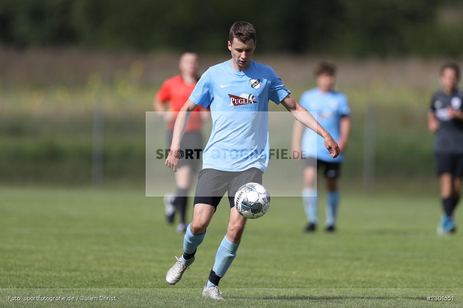 Simon Barthelmes, Sportplatz, Retzbach, 01.08.2021, BFV, sport, action, Fussball, Deutschland, August 2021, Kreisliga Würzburg, Saison 2021/2022, FVS, TSV, FV Steinfeld/Hausen-Rohrbach, TSV Retzbach - Bild-ID: 2301651
