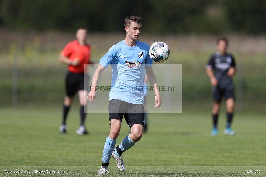 Simon Barthelmes, Sportplatz, Retzbach, 01.08.2021, BFV, sport, action, Fussball, Deutschland, August 2021, Kreisliga Würzburg, Saison 2021/2022, FVS, TSV, FV Steinfeld/Hausen-Rohrbach, TSV Retzbach - Bild-ID: 2301652