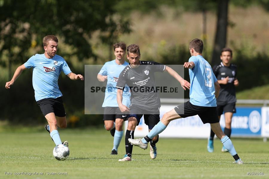 Christian Riedmann, Sportplatz, Retzbach, 01.08.2021, BFV, sport, action, Fussball, Deutschland, August 2021, Kreisliga Würzburg, Saison 2021/2022, FVS, TSV, FV Steinfeld/Hausen-Rohrbach, TSV Retzbach - Bild-ID: 2301658