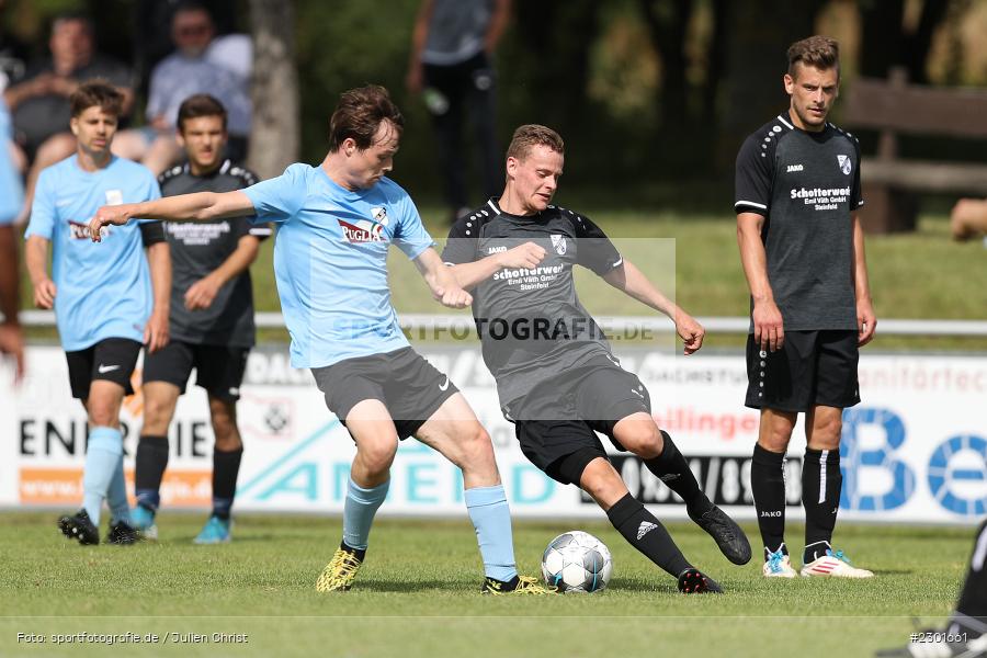 Dominik Ebert, Sportplatz, Retzbach, 01.08.2021, BFV, sport, action, Fussball, Deutschland, August 2021, Kreisliga Würzburg, Saison 2021/2022, FVS, TSV, FV Steinfeld/Hausen-Rohrbach, TSV Retzbach - Bild-ID: 2301661