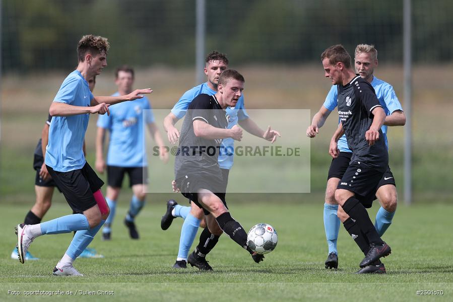 Marcel Trebeß, Sportplatz, Retzbach, 01.08.2021, BFV, sport, action, Fussball, Deutschland, August 2021, Kreisliga Würzburg, Saison 2021/2022, FVS, TSV, FV Steinfeld/Hausen-Rohrbach, TSV Retzbach - Bild-ID: 2301670