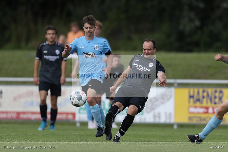 Marcel Möhler, Sportplatz, Retzbach, 01.08.2021, BFV, sport, action, Fussball, Deutschland, August 2021, Kreisliga Würzburg, Saison 2021/2022, FVS, TSV, FV Steinfeld/Hausen-Rohrbach, TSV Retzbach - Bild-ID: 2301671