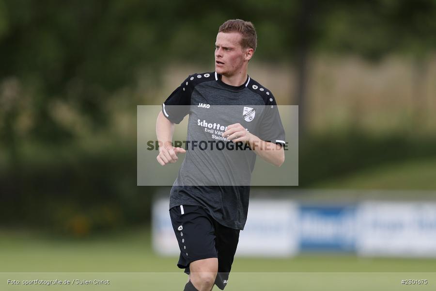 Dominik Ebert, Sportplatz, Retzbach, 01.08.2021, BFV, sport, action, Fussball, Deutschland, August 2021, Kreisliga Würzburg, Saison 2021/2022, FVS, TSV, FV Steinfeld/Hausen-Rohrbach, TSV Retzbach - Bild-ID: 2301675