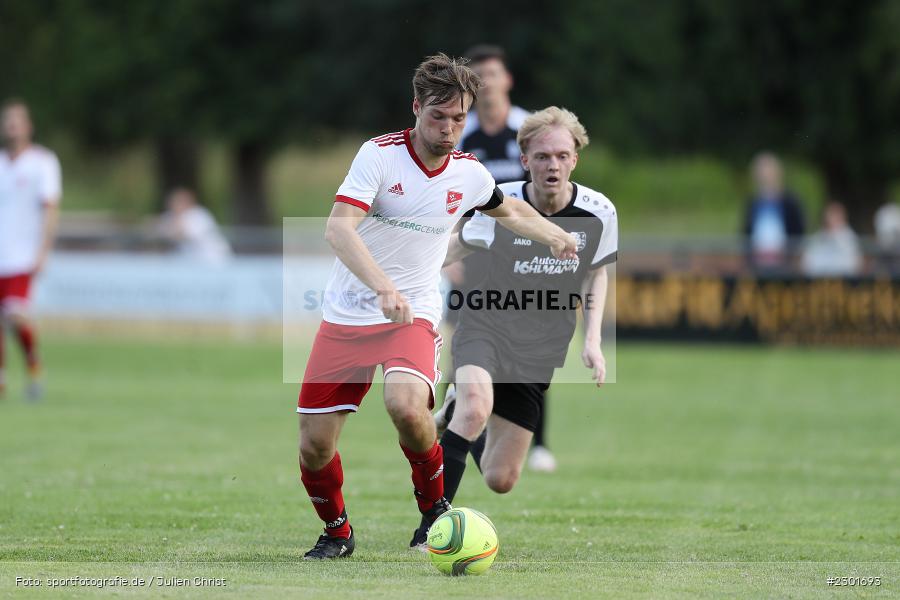 Maximilian Strick, Tobias Väth, Sportplatz, Karlburg, 01.08.2021, BFV, sport, action, Fussball, Deutschland, August 2021, Kreisliga Würzburg, Saison 2021/2022, SVE, TSV, SV Erlenbach, TSV Karlburg II - Bild-ID: 2301693 Maximilian Strick, Tobias Väth, Sportplatz, Karlburg, 01.08.2021, BFV, sport, action, Fussball, Deutschland, August 2021, Kreisliga Würzburg, Saison 2021/2022, SVE, TSV, SV Erlenbach, TSV Karlburg II - Bild-ID: 2301693