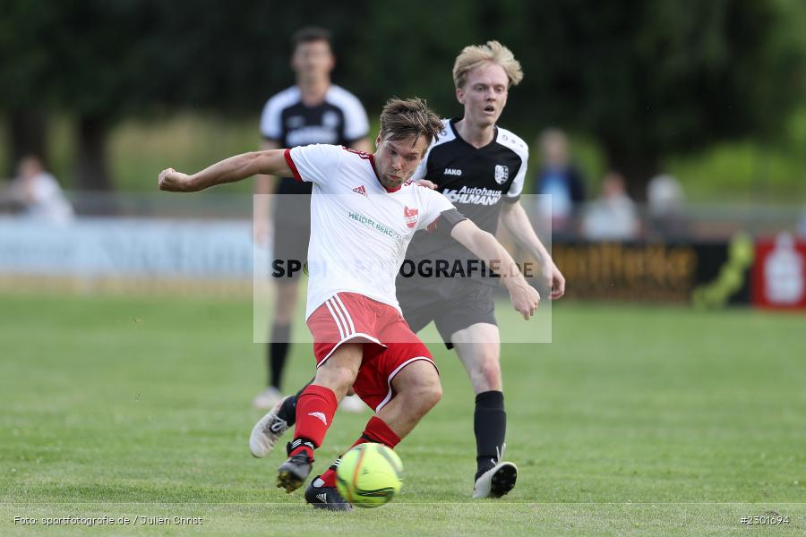 Maximilian Strick, Tobias Väth, Sportplatz, Karlburg, 01.08.2021, BFV, sport, action, Fussball, Deutschland, August 2021, Kreisliga Würzburg, Saison 2021/2022, SVE, TSV, SV Erlenbach, TSV Karlburg II - Bild-ID: 2301694 Maximilian Strick, Tobias Väth, Sportplatz, Karlburg, 01.08.2021, BFV, sport, action, Fussball, Deutschland, August 2021, Kreisliga Würzburg, Saison 2021/2022, SVE, TSV, SV Erlenbach, TSV Karlburg II - Bild-ID: 2301694