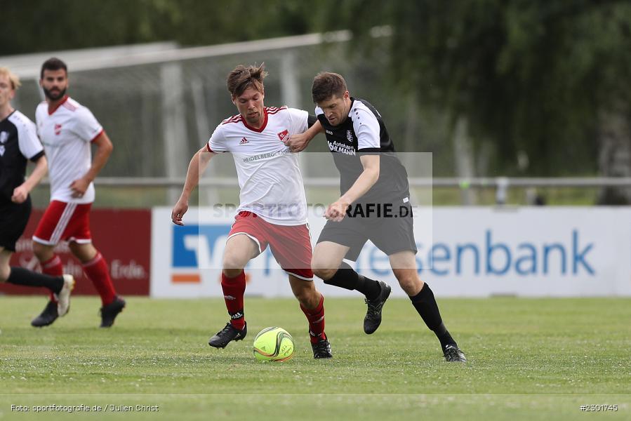 Timo Spehnkuch, Tobias Väth, Sportplatz, Karlburg, 01.08.2021, BFV, sport, action, Fussball, Deutschland, August 2021, Kreisliga Würzburg, Saison 2021/2022, SVE, TSV, SV Erlenbach, TSV Karlburg II - Bild-ID: 2301745 Timo Spehnkuch, Tobias Väth, Sportplatz, Karlburg, 01.08.2021, BFV, sport, action, Fussball, Deutschland, August 2021, Kreisliga Würzburg, Saison 2021/2022, SVE, TSV, SV Erlenbach, TSV Karlburg II - Bild-ID: 2301745