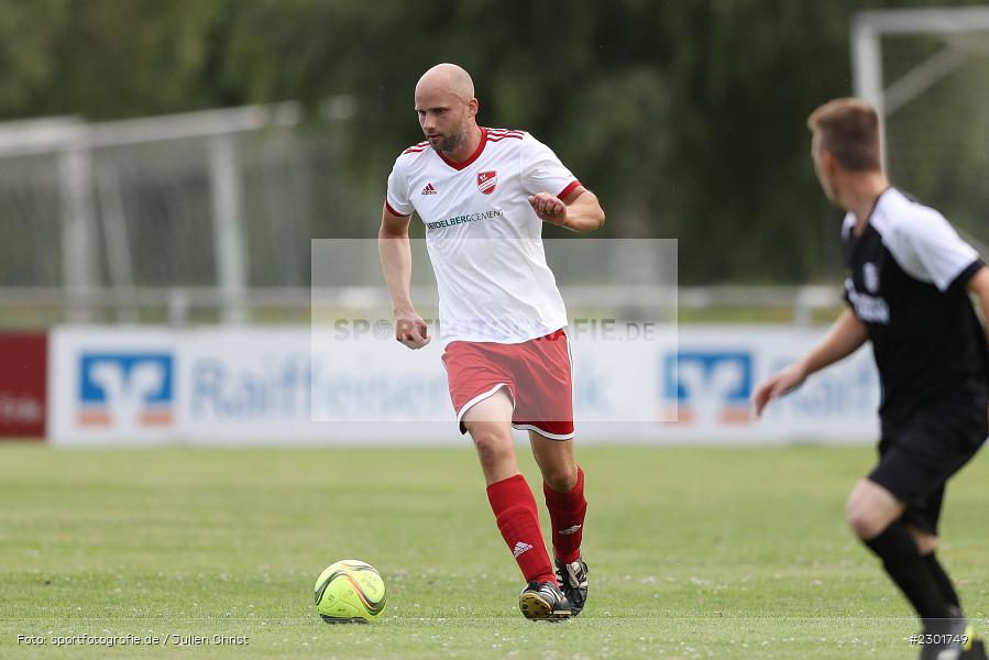 Benjamin Spies, Sportplatz, Karlburg, 01.08.2021, BFV, sport, action, Fussball, Deutschland, August 2021, Kreisliga Würzburg, Saison 2021/2022, SVE, TSV, SV Erlenbach, TSV Karlburg II - Bild-ID: 2301749