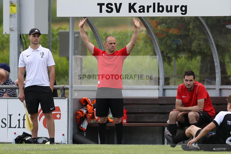 Marco Rickert, Sportplatz, Karlburg, 01.08.2021, BFV, sport, action, Fussball, Deutschland, August 2021, Kreisliga Würzburg, Saison 2021/2022, SVE, TSV, SV Erlenbach, TSV Karlburg II - Bild-ID: 2301751 Marco Rickert, Sportplatz, Karlburg, 01.08.2021, BFV, sport, action, Fussball, Deutschland, August 2021, Kreisliga Würzburg, Saison 2021/2022, SVE, TSV, SV Erlenbach, TSV Karlburg II - Bild-ID: 2301751