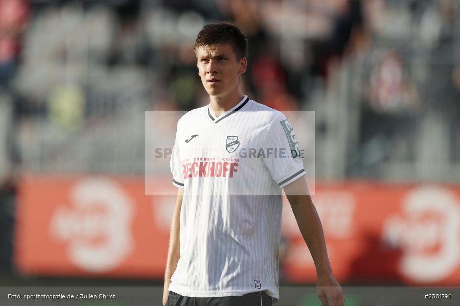 Lasse Jürgensen, FLYERALARM Arena, Würzburg, 02.08.2021, DFB, sport, action, Fussball, Deutschland, August 2021, 3. Liga, Saison 2021/2022, SCV, FWK, SC Verl, FC Würzburger Kickers - Bild-ID: 2301791