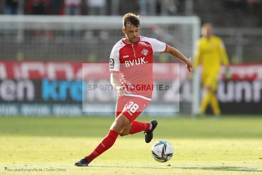 Robert Herrmann, FLYERALARM Arena, Würzburg, 02.08.2021, DFB, sport, action, Fussball, Deutschland, August 2021, 3. Liga, Saison 2021/2022, SCV, FWK, SC Verl, FC Würzburger Kickers - Bild-ID: 2301797 Robert Herrmann, FLYERALARM Arena, Würzburg, 02.08.2021, DFB, sport, action, Fussball, Deutschland, August 2021, 3. Liga, Saison 2021/2022, SCV, FWK, SC Verl, FC Würzburger Kickers - Bild-ID: 2301797