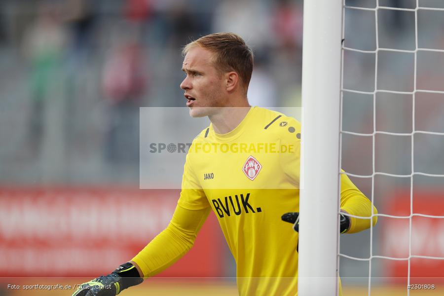 Hendrik Bonmann, FLYERALARM Arena, Würzburg, 02.08.2021, DFB, sport, action, Fussball, Deutschland, August 2021, 3. Liga, Saison 2021/2022, SCV, FWK, SC Verl, FC Würzburger Kickers - Bild-ID: 2301808