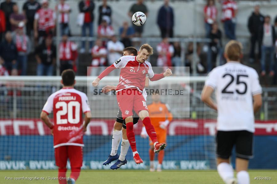 Maximilian Breunig, FLYERALARM Arena, Würzburg, 02.08.2021, DFB, sport, action, Fussball, Deutschland, August 2021, 3. Liga, Saison 2021/2022, SCV, FWK, SC Verl, FC Würzburger Kickers - Bild-ID: 2301826
