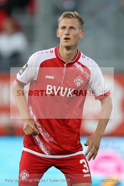 Niklas Hoffmann, FLYERALARM Arena, Würzburg, 02.08.2021, DFB, sport, action, Fussball, Deutschland, August 2021, 3. Liga, Saison 2021/2022, SCV, FWK, SC Verl, FC Würzburger Kickers - Bild-ID: 2301844