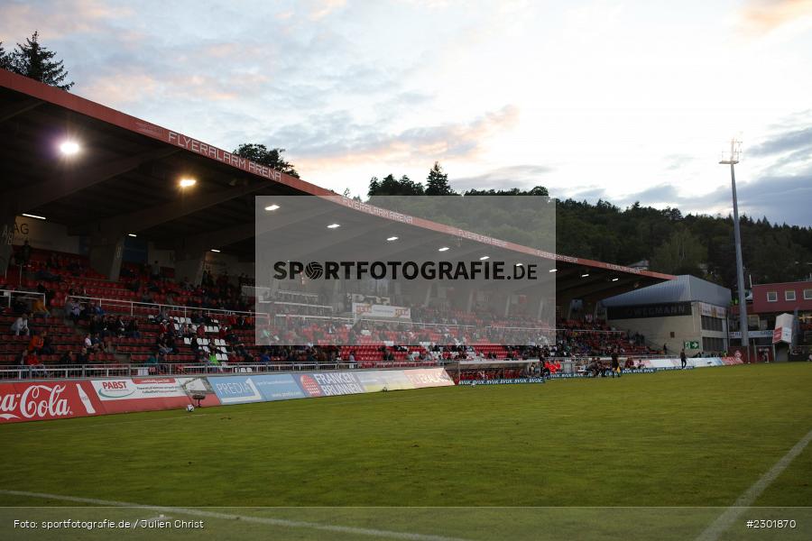 Haupttribüne, FLYERALARM Arena, Würzburg, 02.08.2021, DFB, sport, action, Fussball, Deutschland, August 2021, 3. Liga, Saison 2021/2022, SCV, FWK, SC Verl, FC Würzburger Kickers - Bild-ID: 2301870